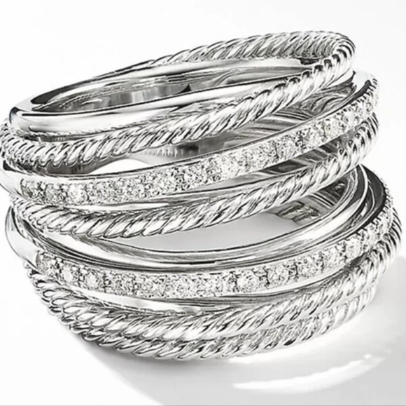 🎄NWOT 925 SILVER RING🎄 - Picture 3 of 3